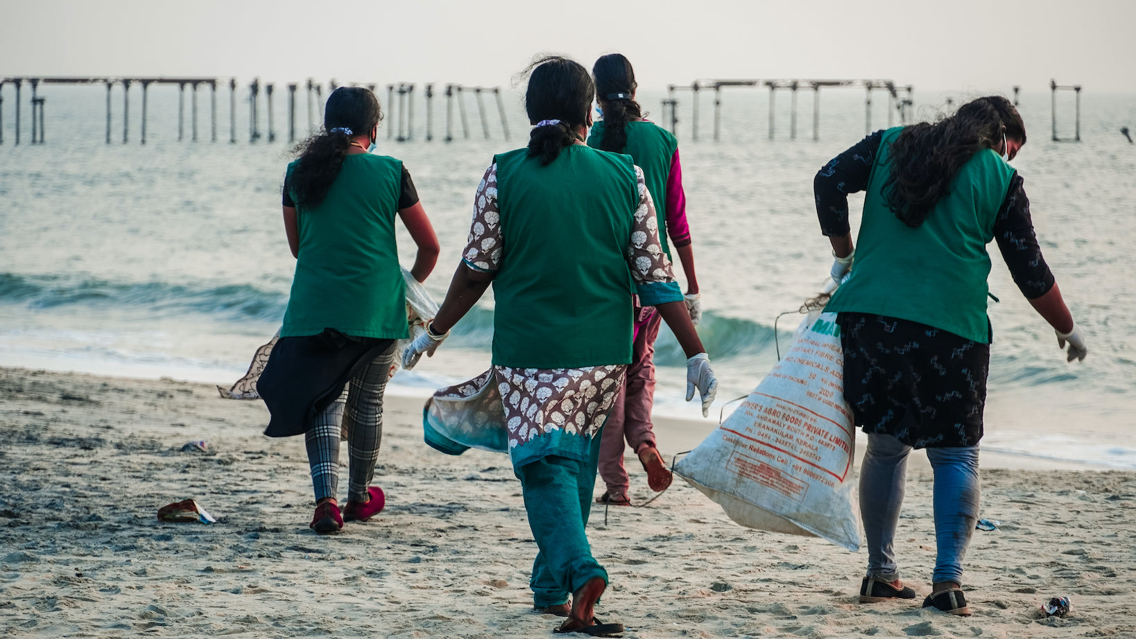 Durch das 1plus1-Prinzip von NICAMA wird pro Produkt 100g Plastik eingesammelt bevor dieses die Meere erreichen kann.