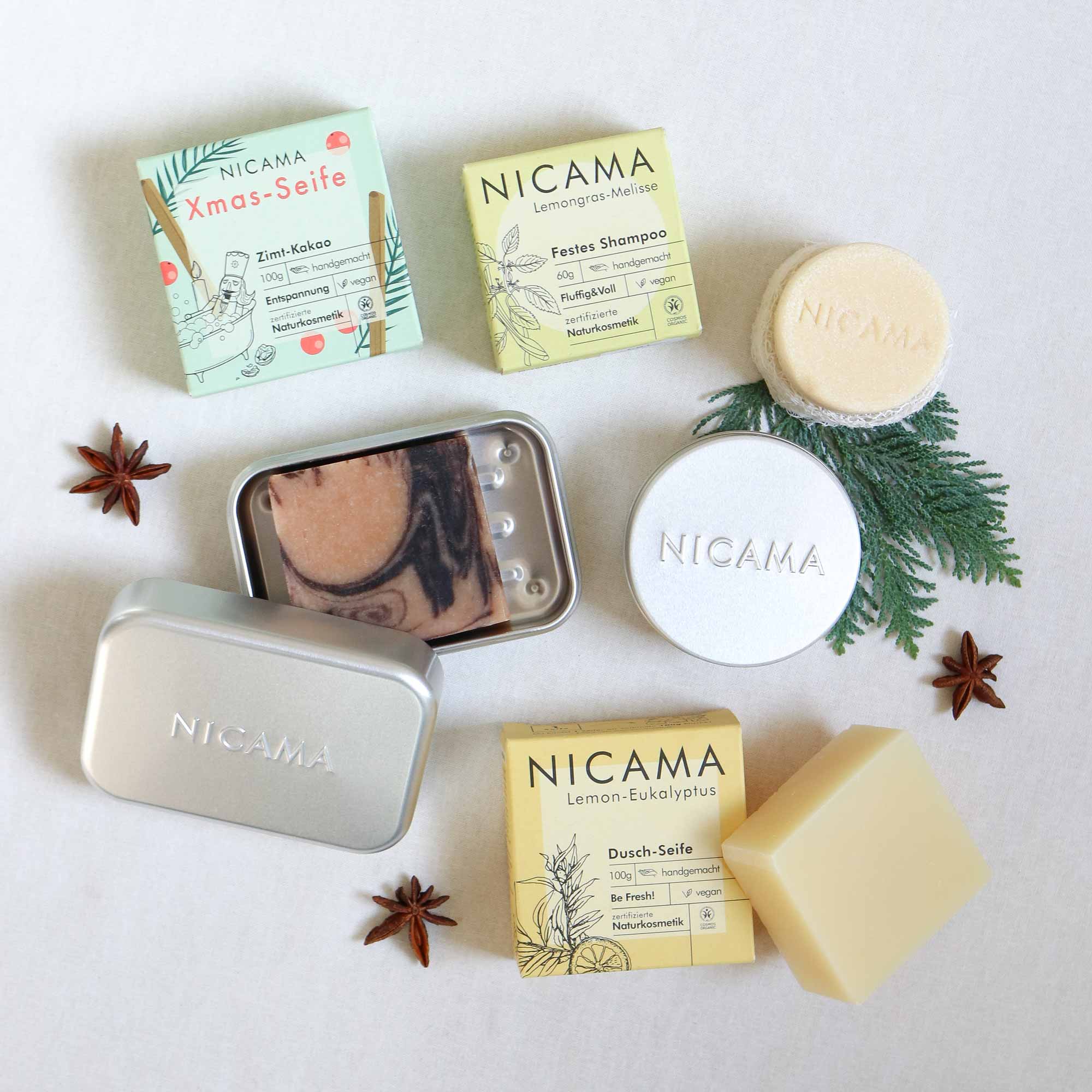 Naturkosmetik Set: Fröhliche Dusche