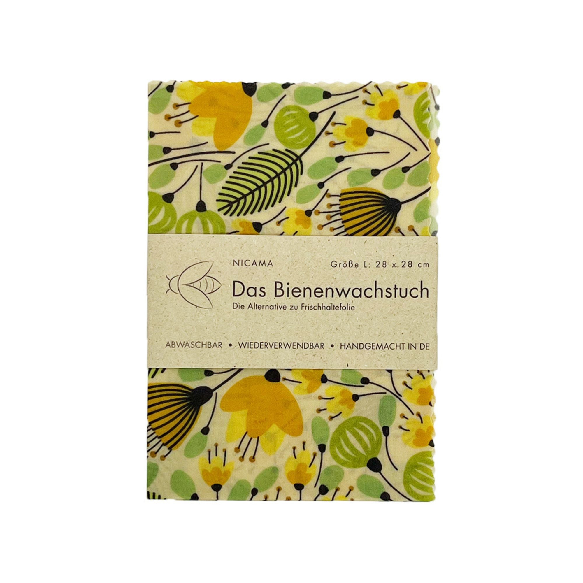 Bienenwachstuch "Fröhlicher Farn"