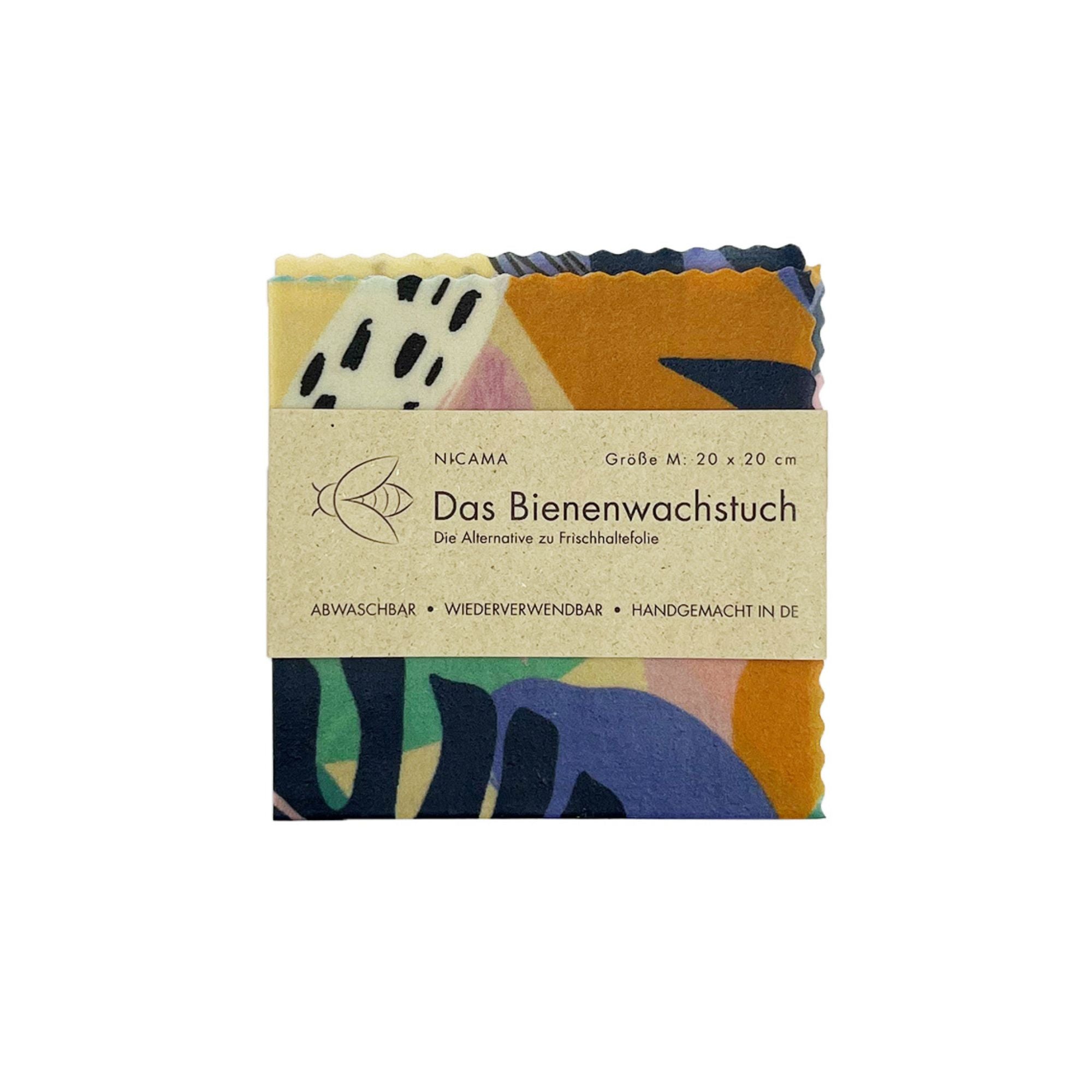Bienenwachstuch "Tropischer Traum"