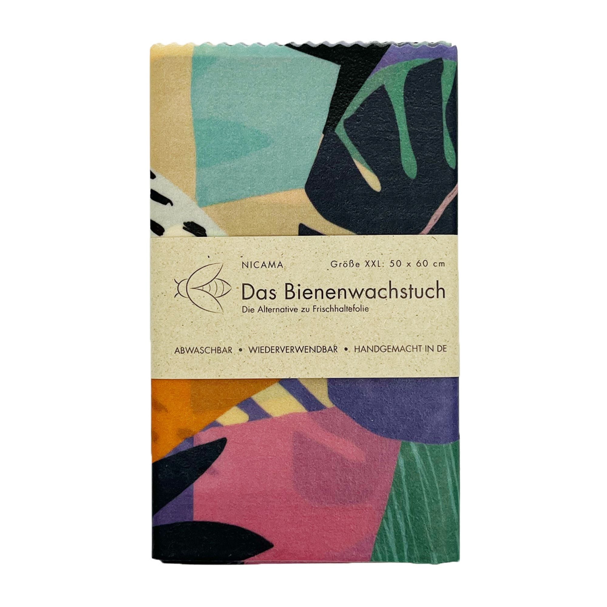 Bienenwachstuch "Tropischer Traum"