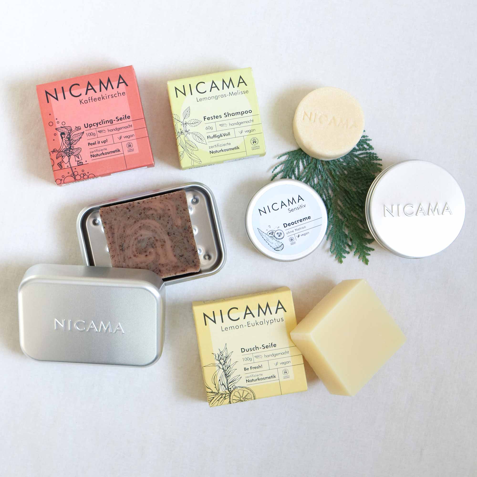 Naturkosmetik Set: Frisch & Fest