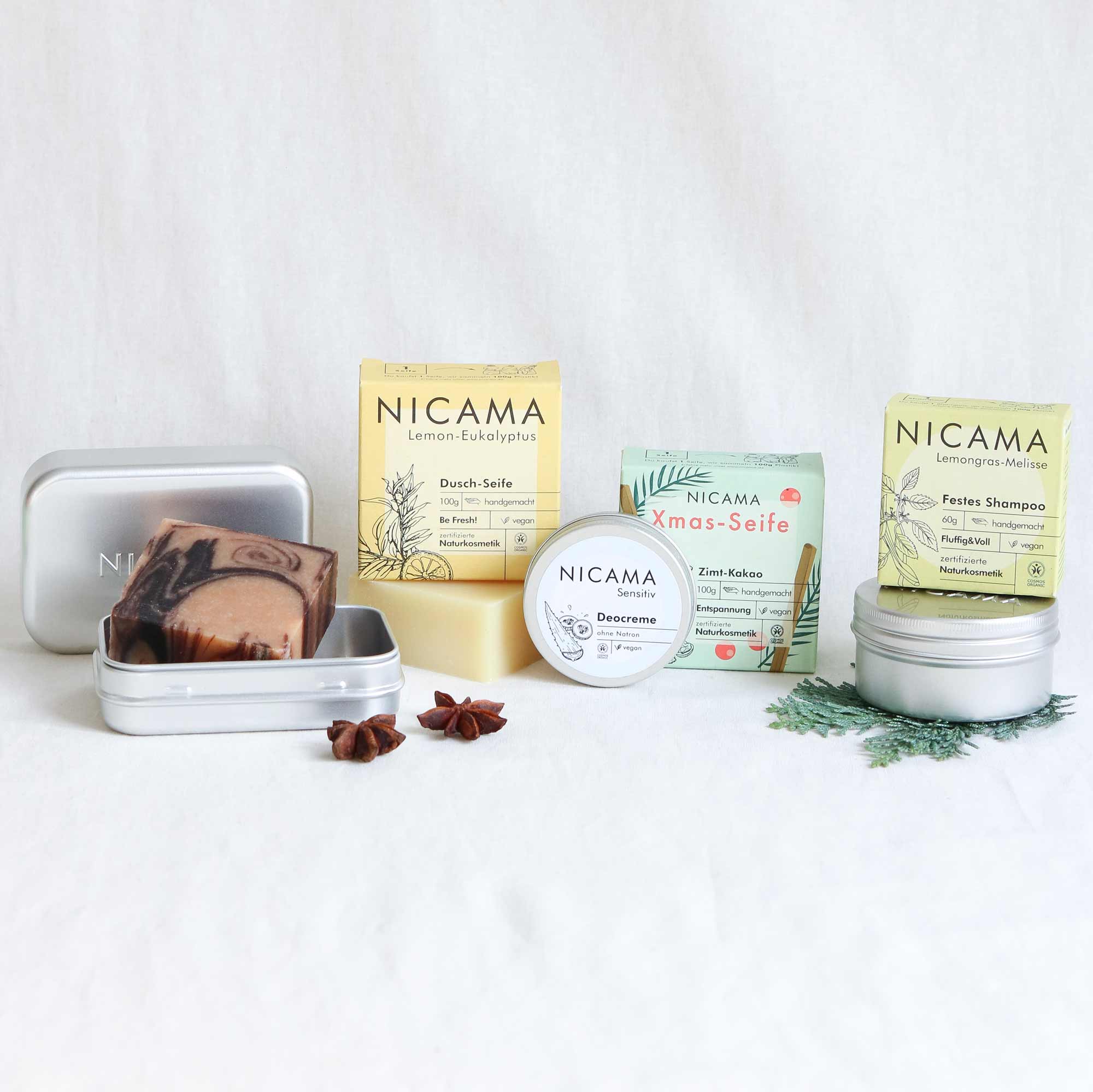 Naturkosmetik Set: Frisch & Fest