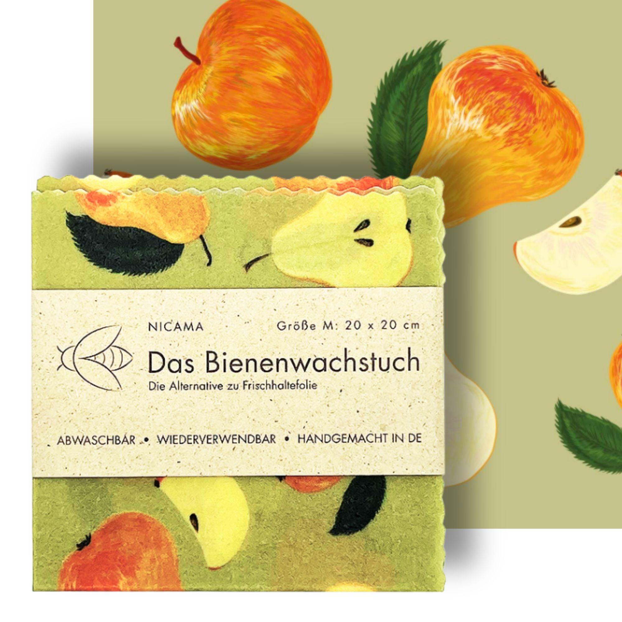 Bienenwachstuch "Frisches Obst"