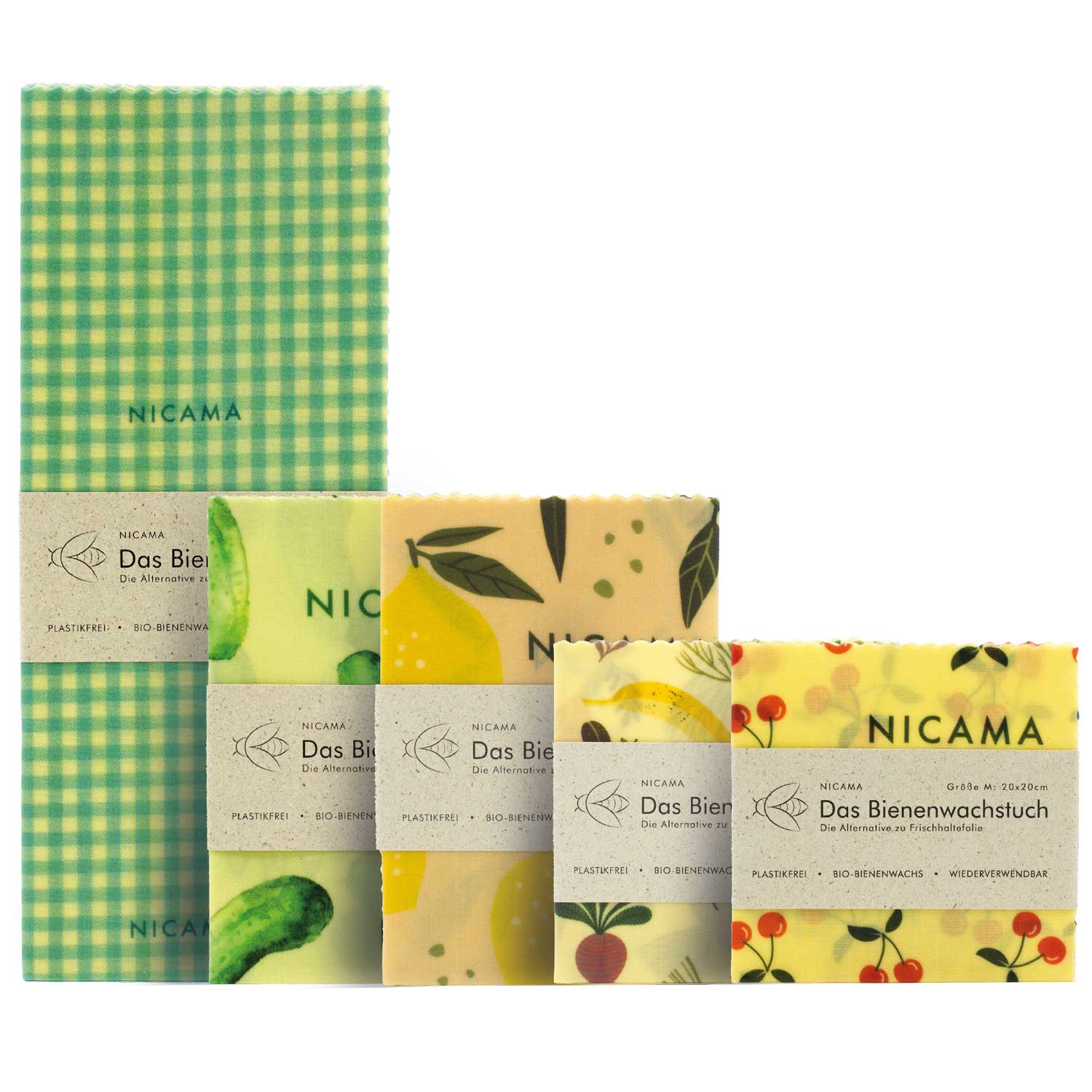 Bienenwachstuch Alleskönner*innen-Set