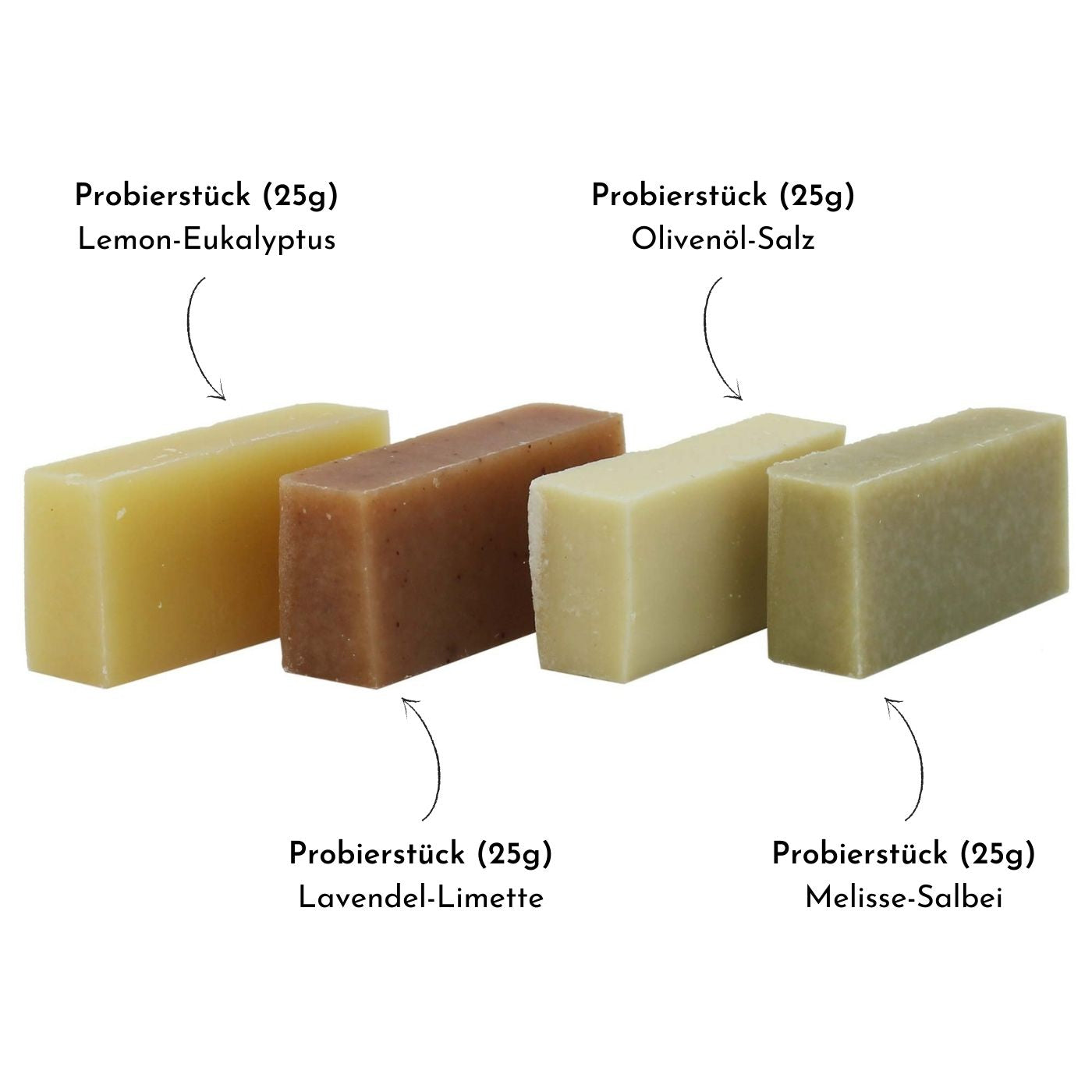 Seifen Probier-Set (4x 25g)