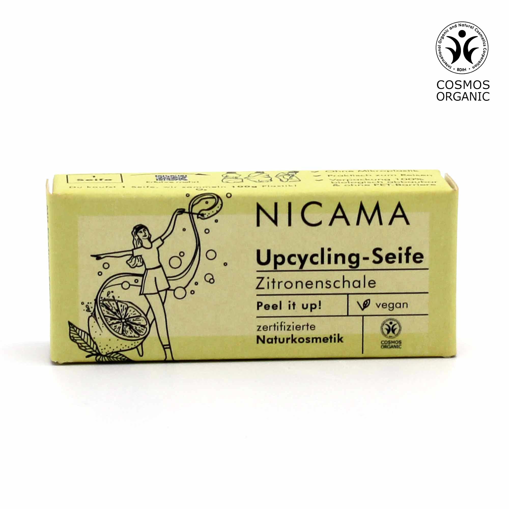 Peeling-Seife Zitronenschale (Upcycling)