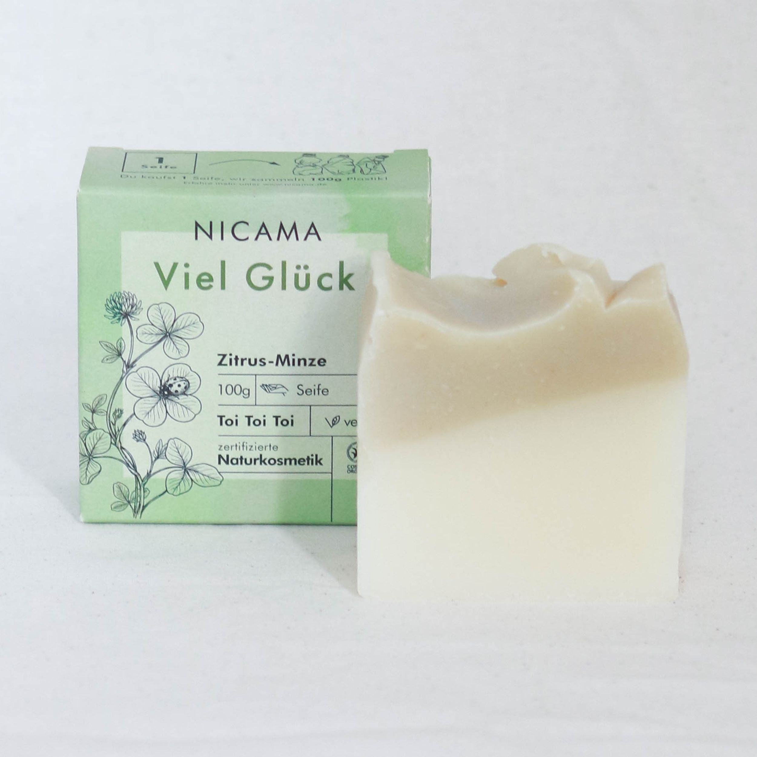 Viel Glück-Seife Zitrus-Minze