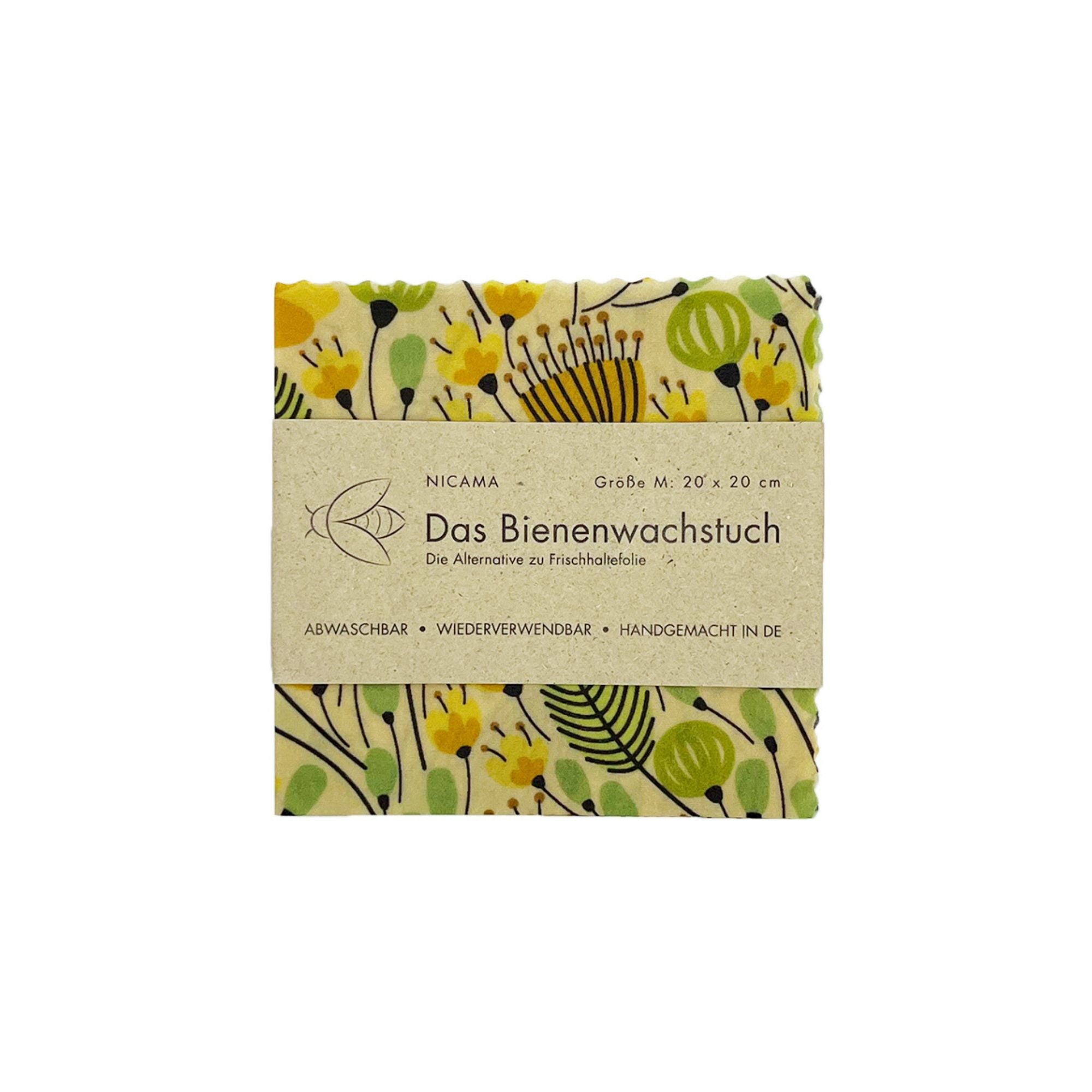 Bienenwachstuch "Fröhlicher Farn"