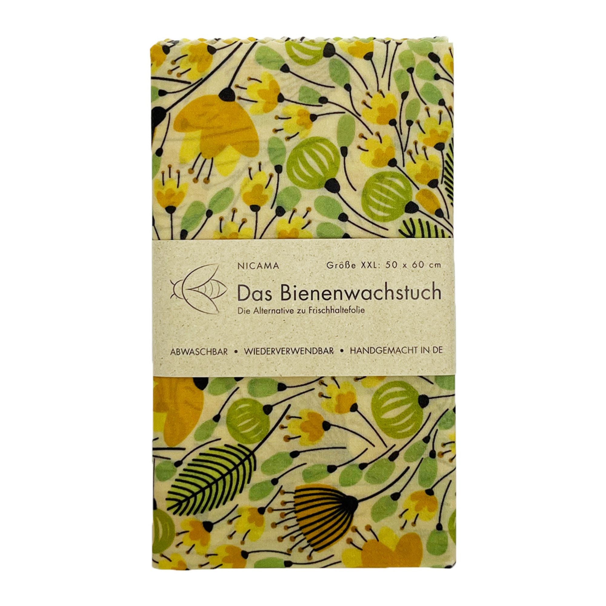 Bienenwachstuch "Fröhlicher Farn"