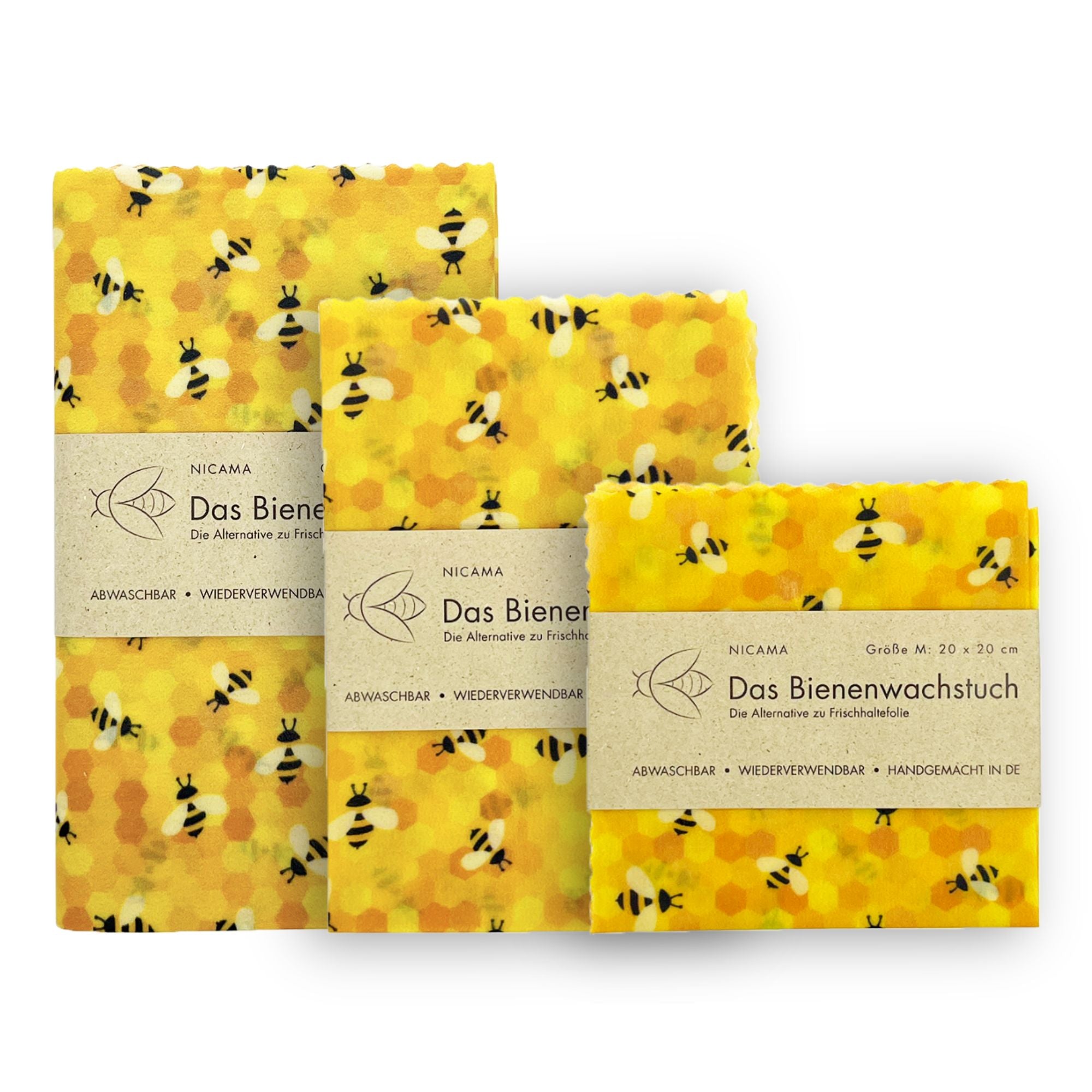 Bienenwachstuch "Fleißige Biene"